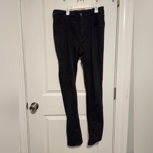 Old Navy 12T super skinny high rise black jeans
